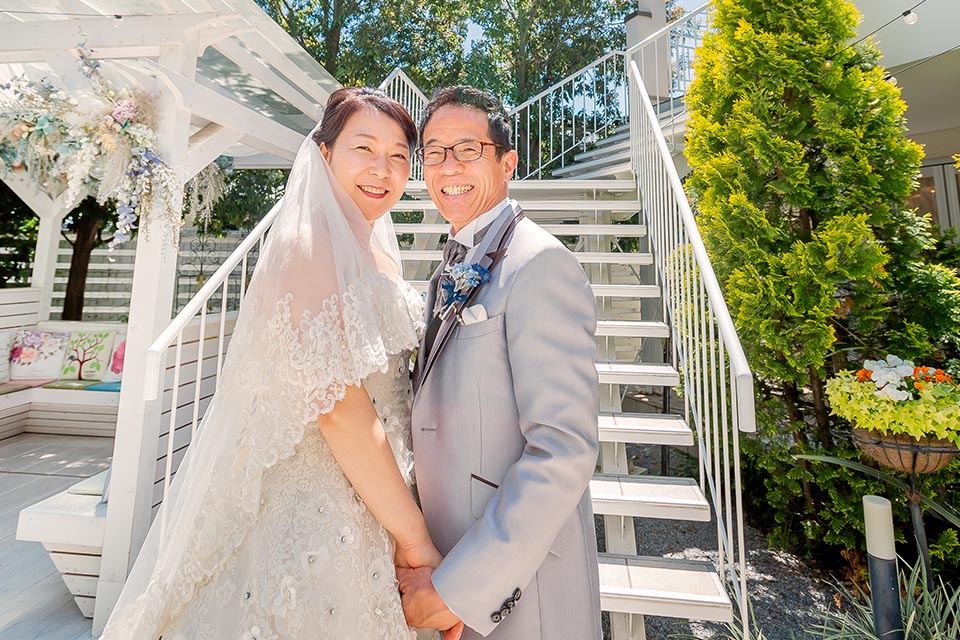 40歳50歳からの結婚写真